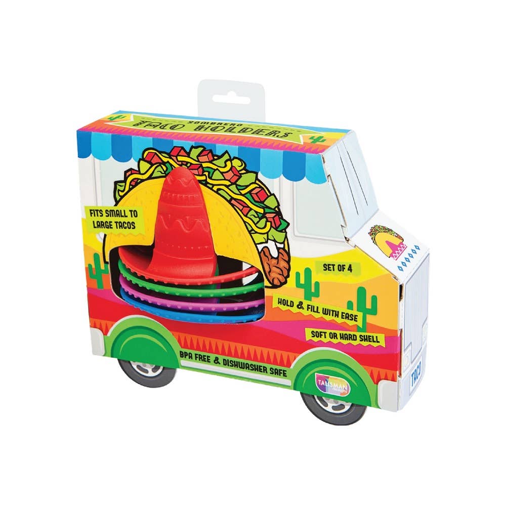 TALISMAN DESIGNS - Sombrero Taco Holders - Set of 4