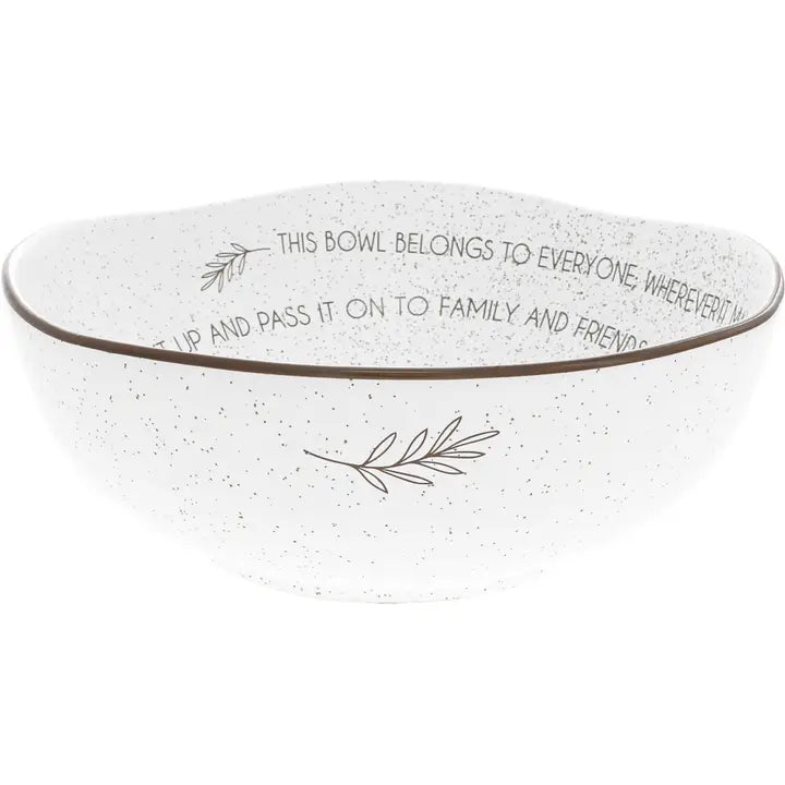 The Giving Bowl - 10.5