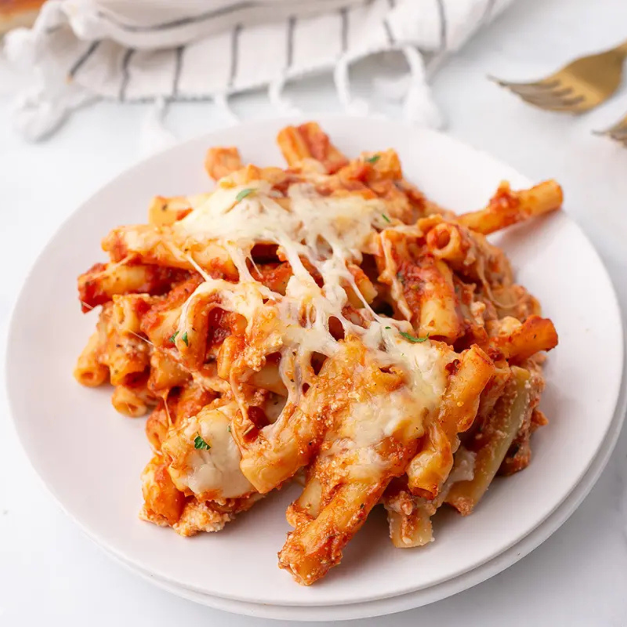 Baked Ziti | Comfort Food Delivery Raleigh | Donovan's Dish to