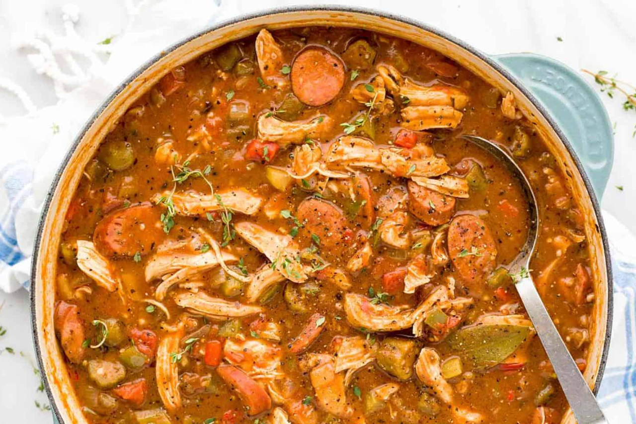 Signature Beer Can Chicken Gumbo