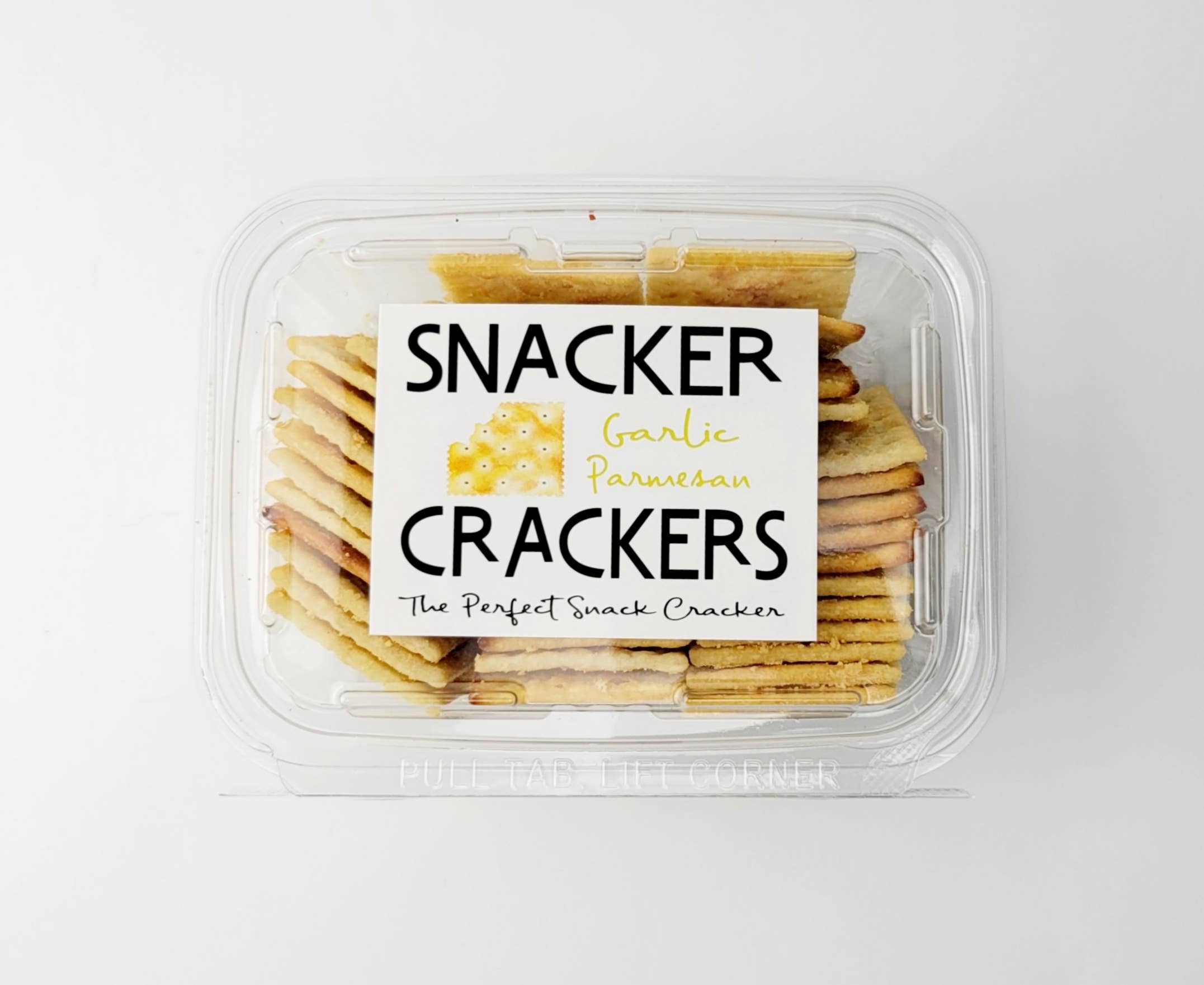 Snacker Crackers - Saltine Crackers Garlic Parmesan