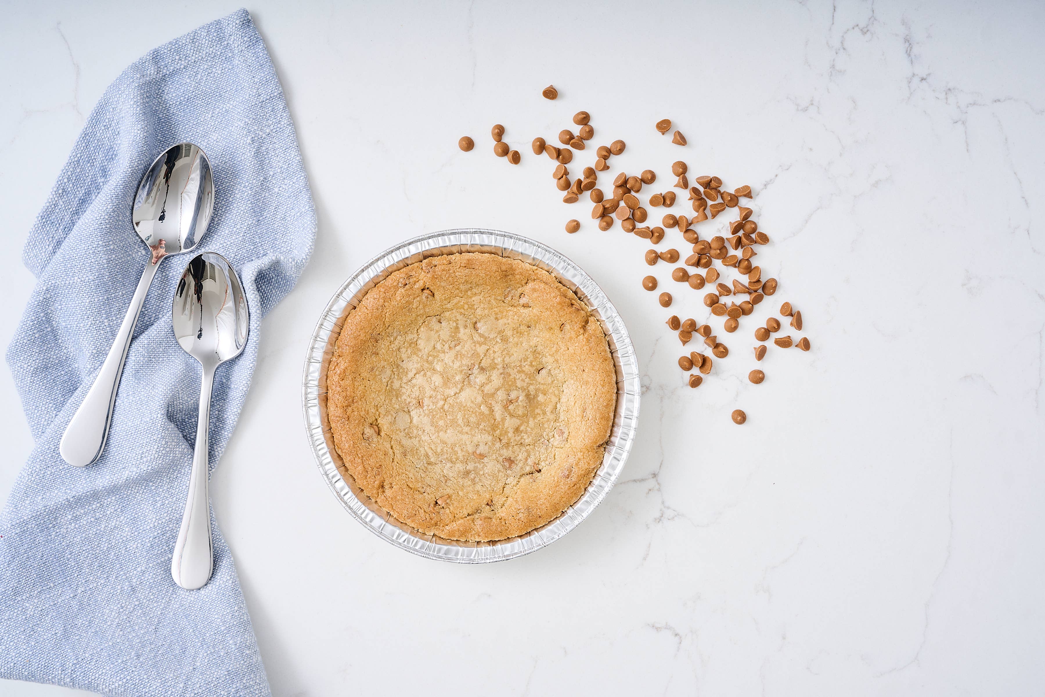 Salted Caramel Cookie Skillet