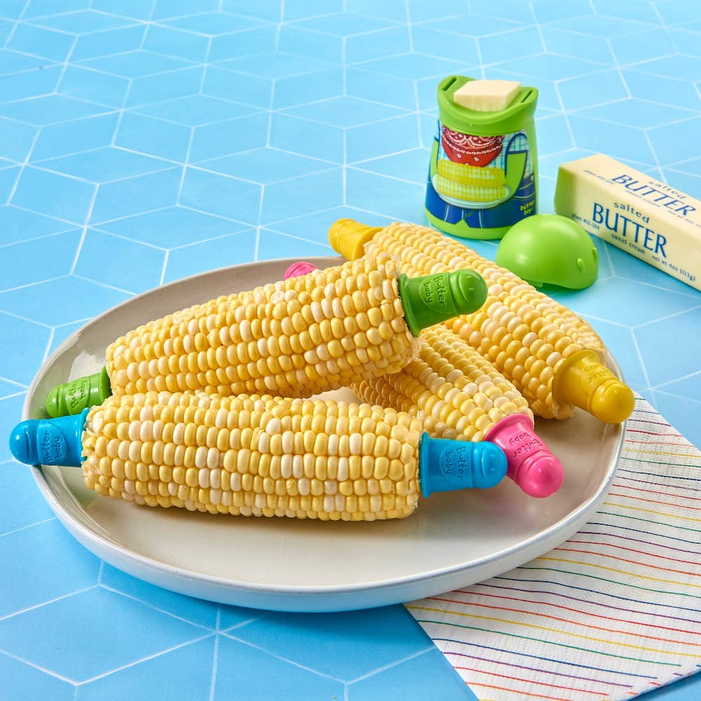 TALISMAN DESIGNS - Butter Baby® Corn Picks - Set of 4