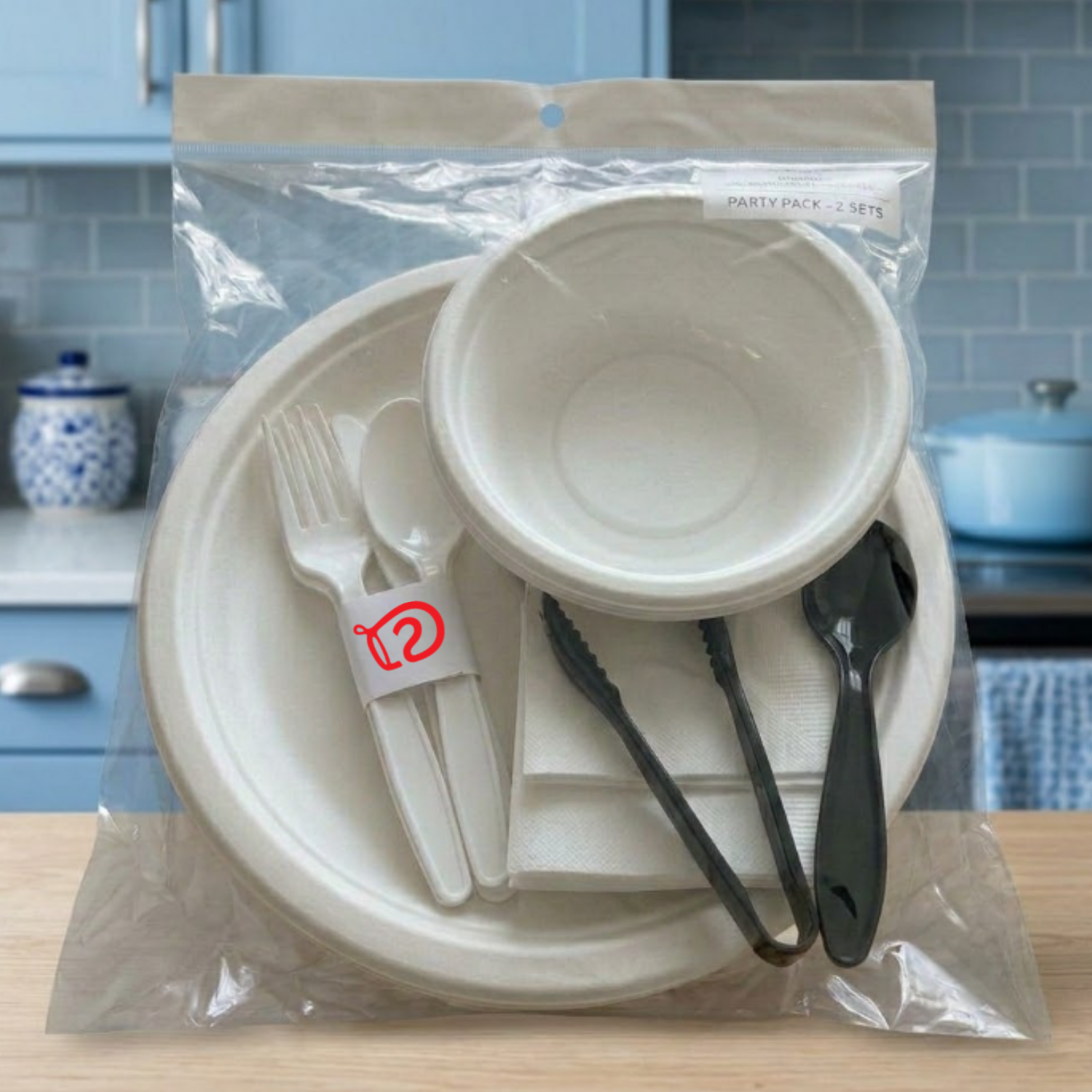 All-in-One Disposable Tableware Set