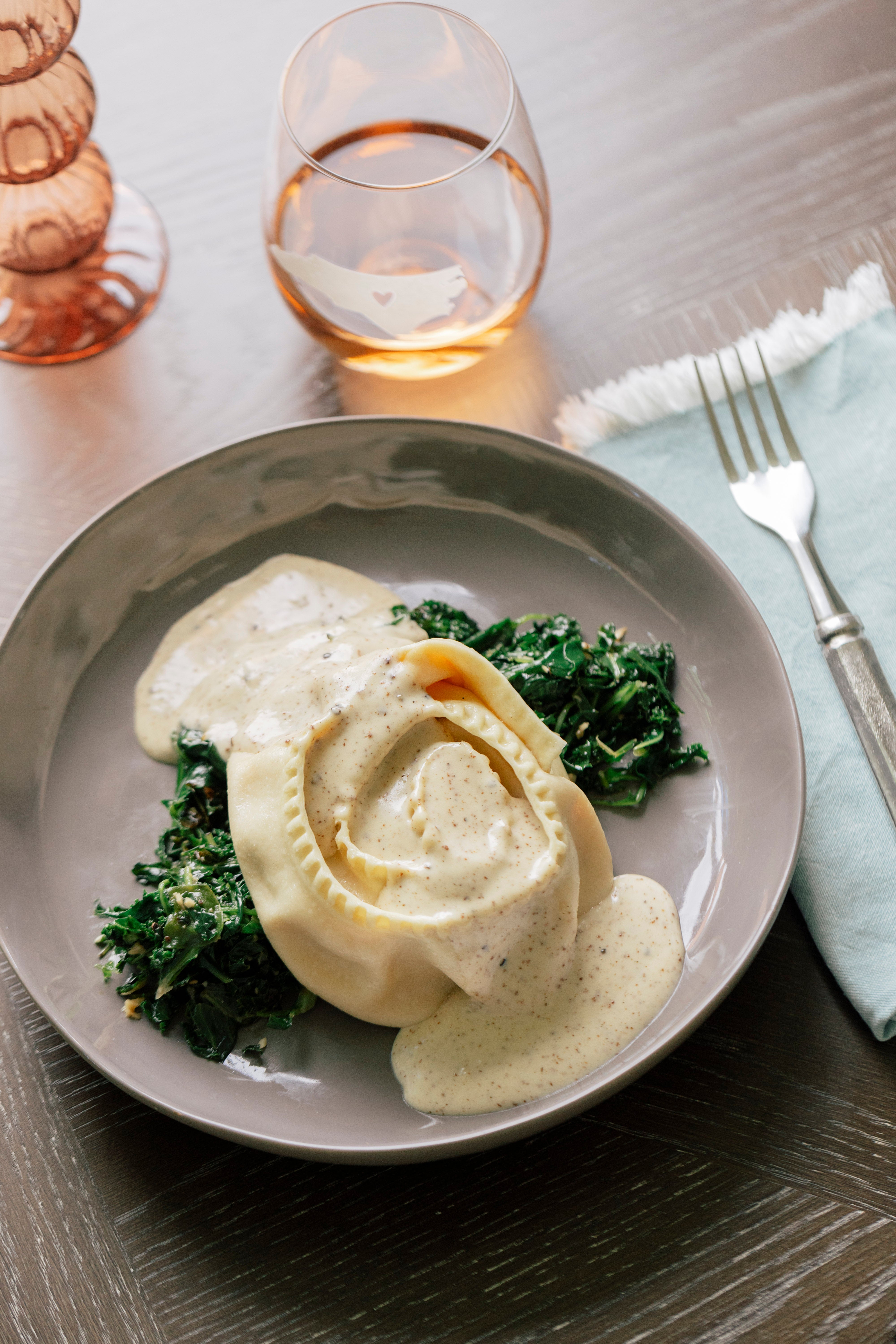 Roasted Butternut Squash Ravioli