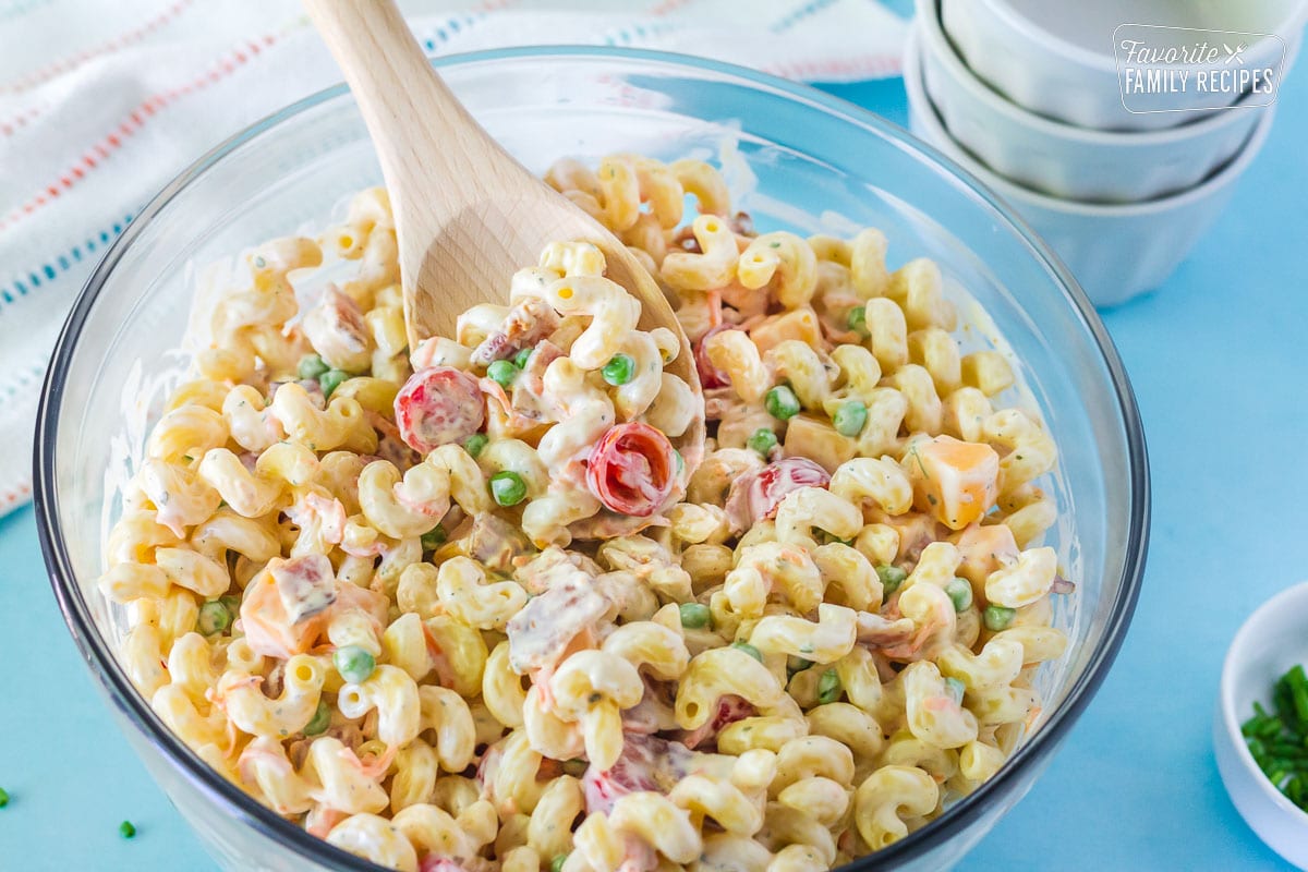 Bacon Ranch Pasta Salad
