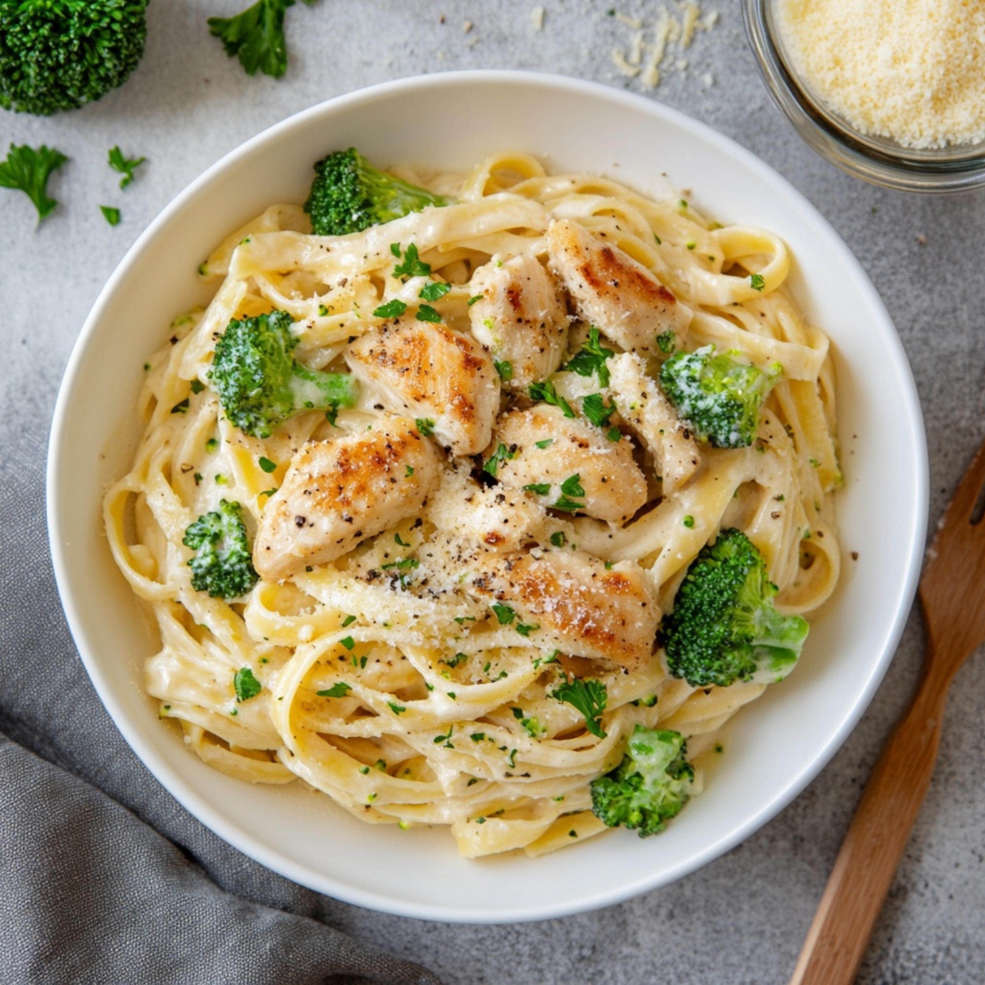 Chicken Fettuccine Alfredo