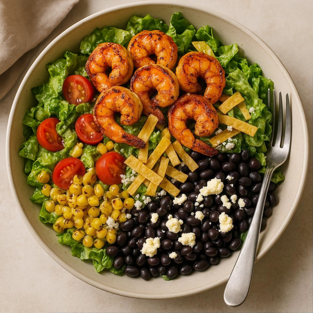 Southwestern Herb Grilled Shrimp Salad