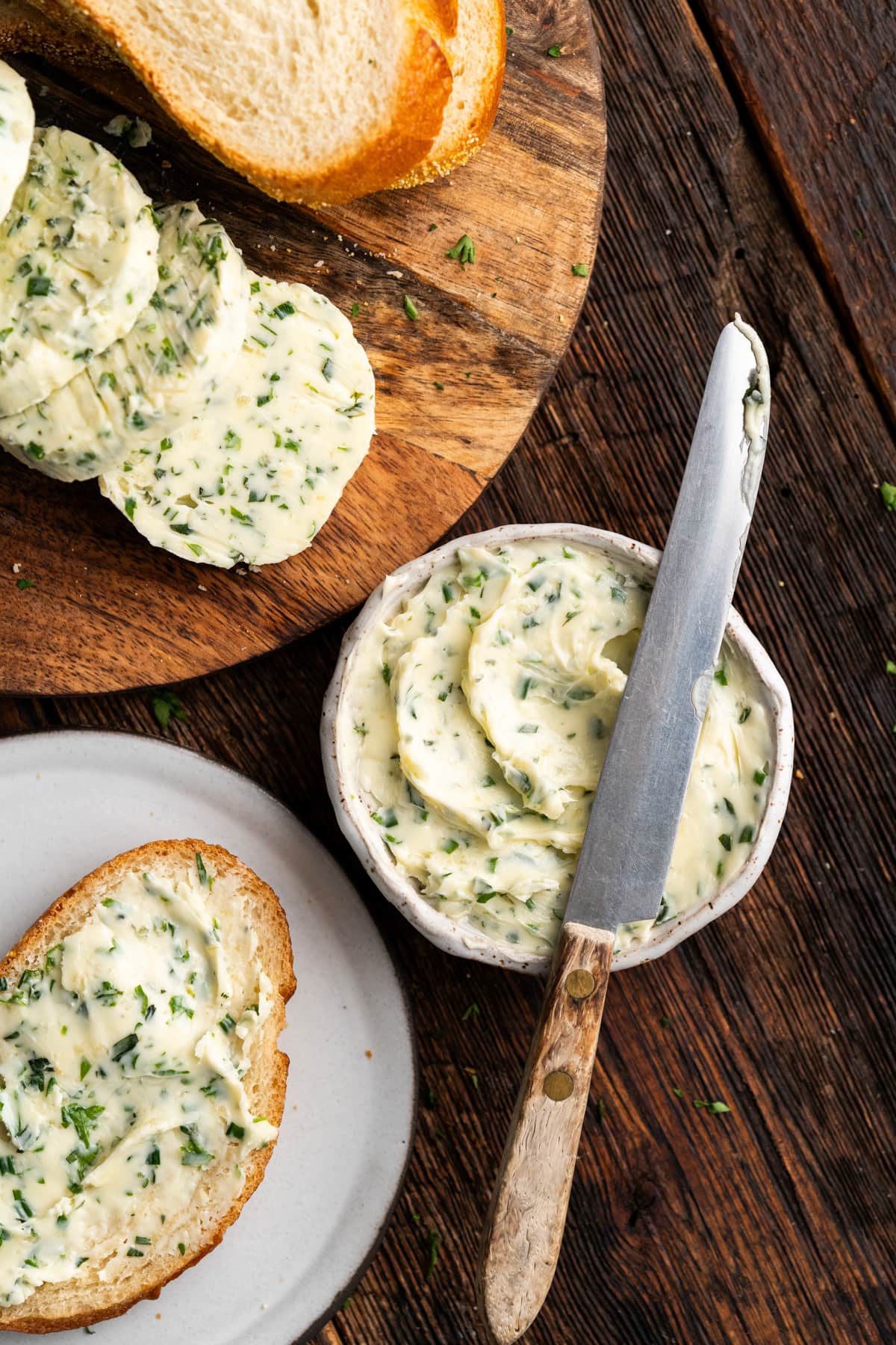 Homemade Garlic Herb Butter 6 oz