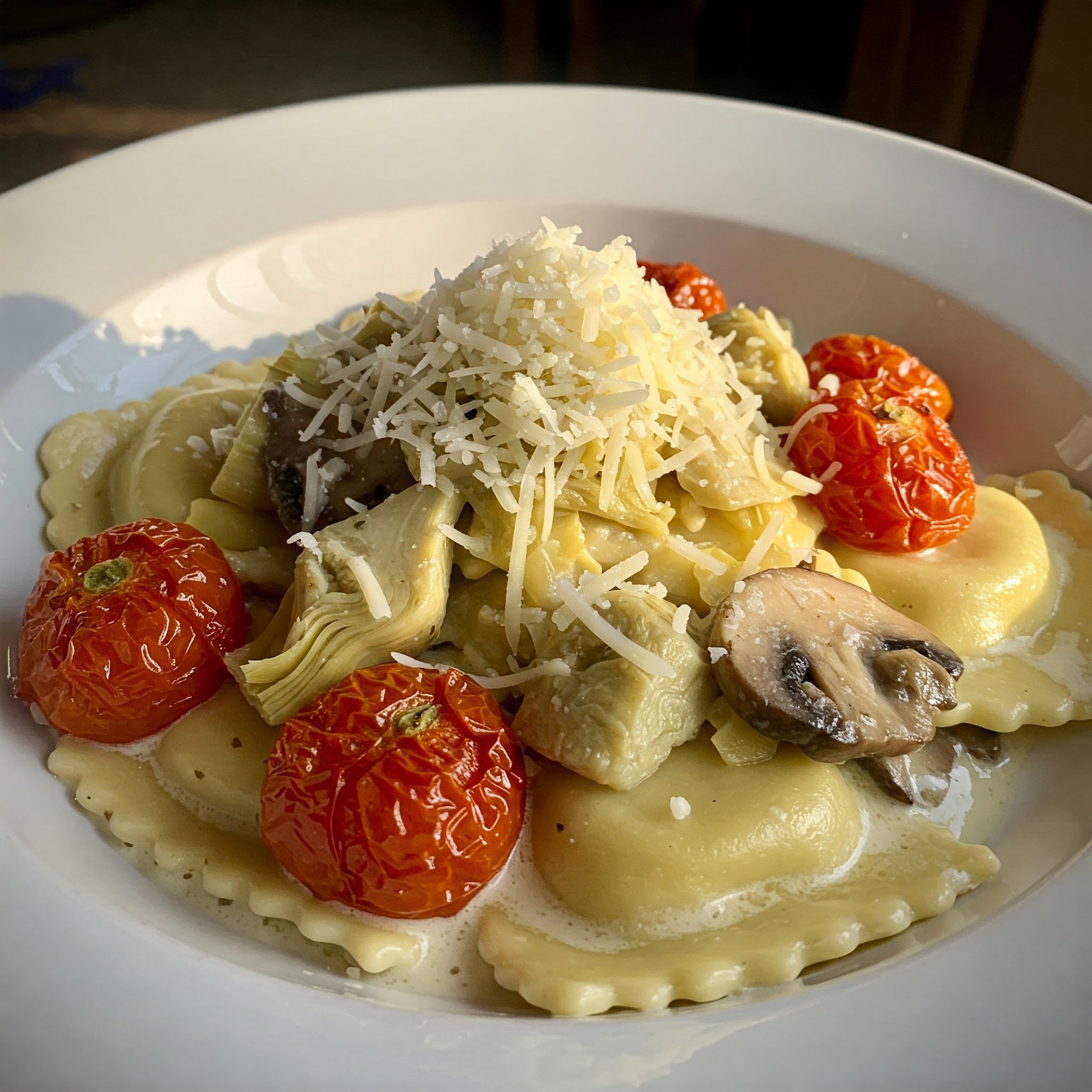 Four Cheese Ravioli