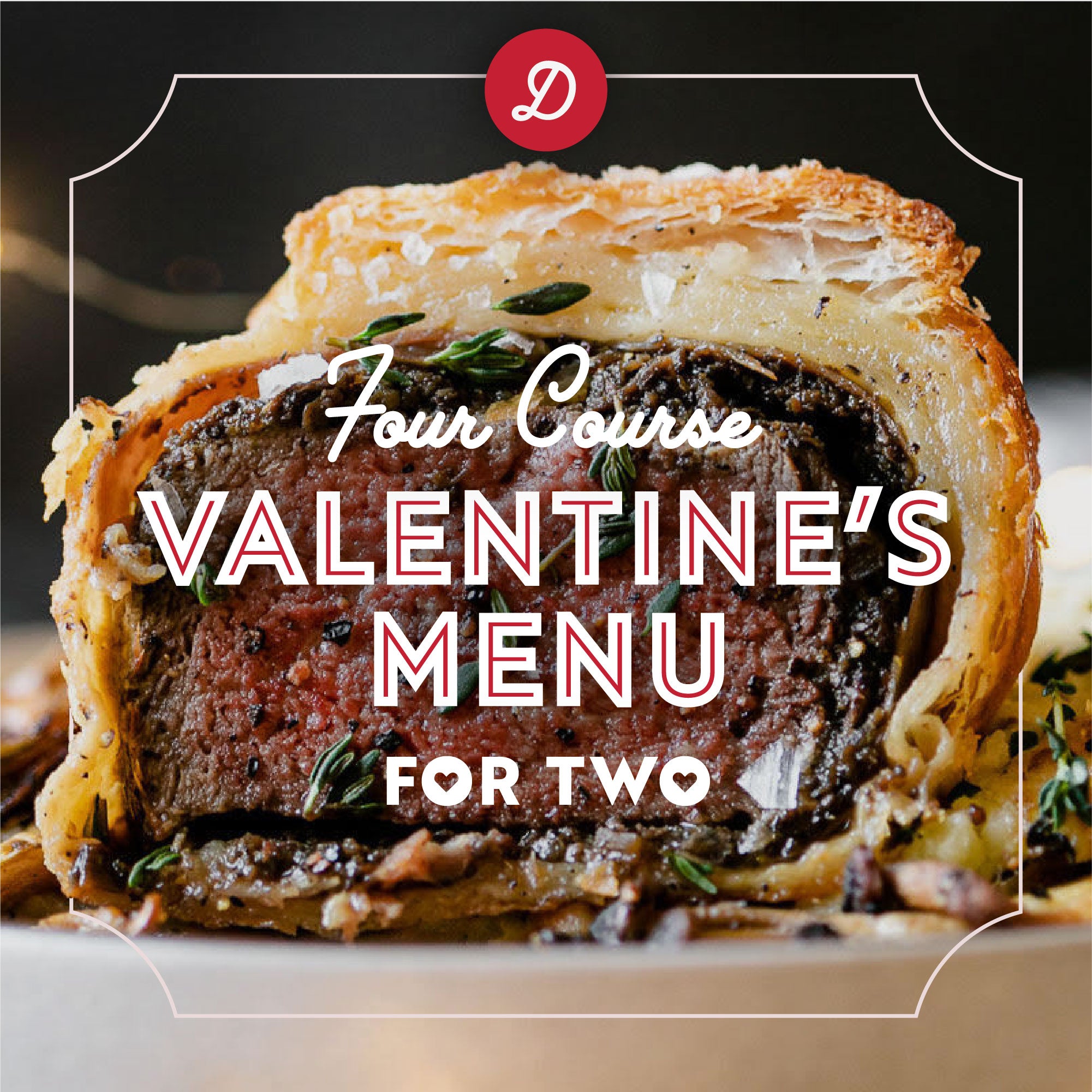 Four Course Valentine’s Dinner for Two
