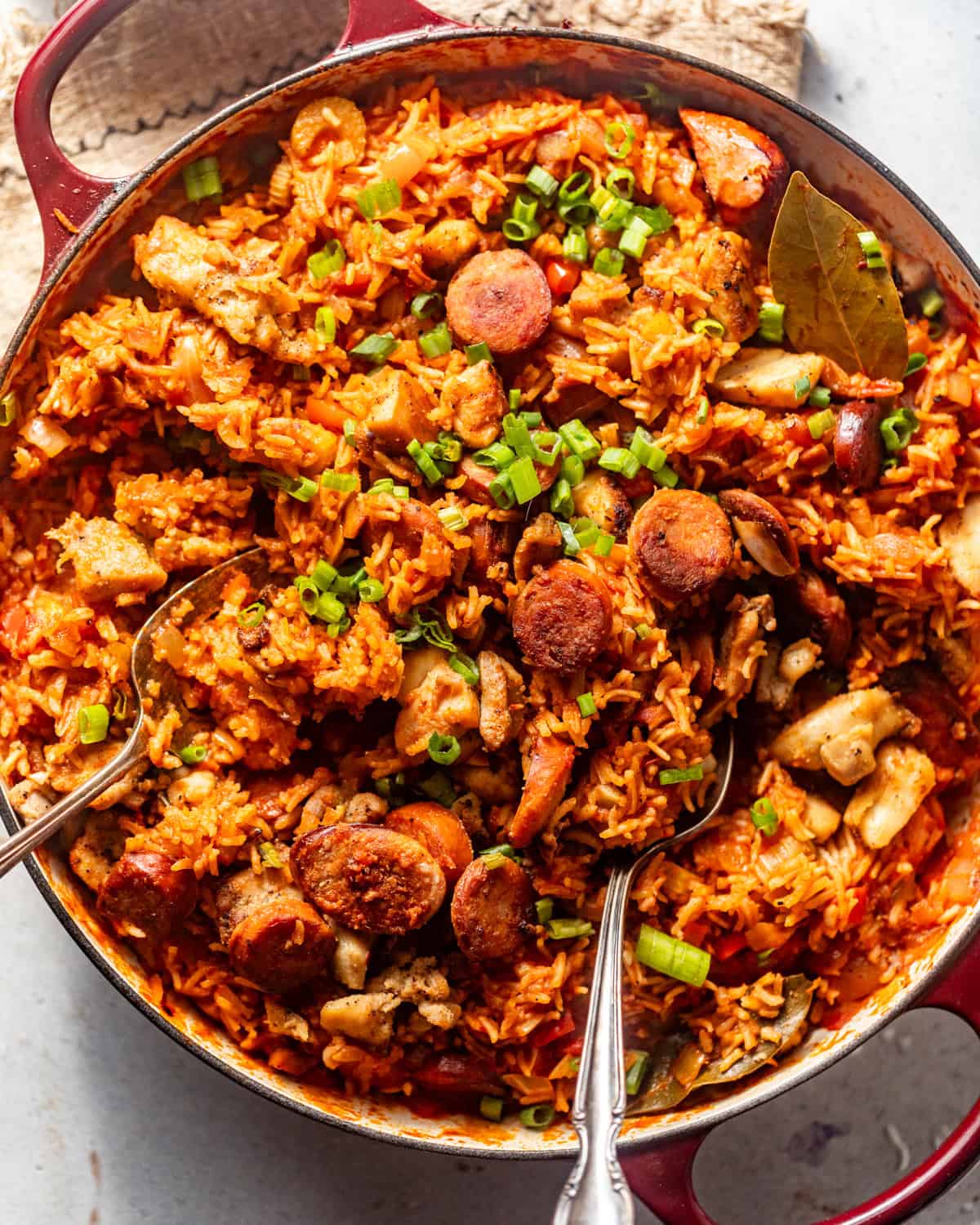 Creole Chicken & Red Bean Jambalaya