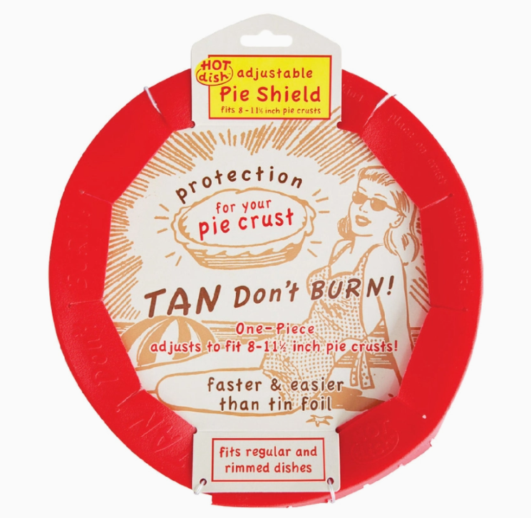 Adjustable Pie Shield - Silicone