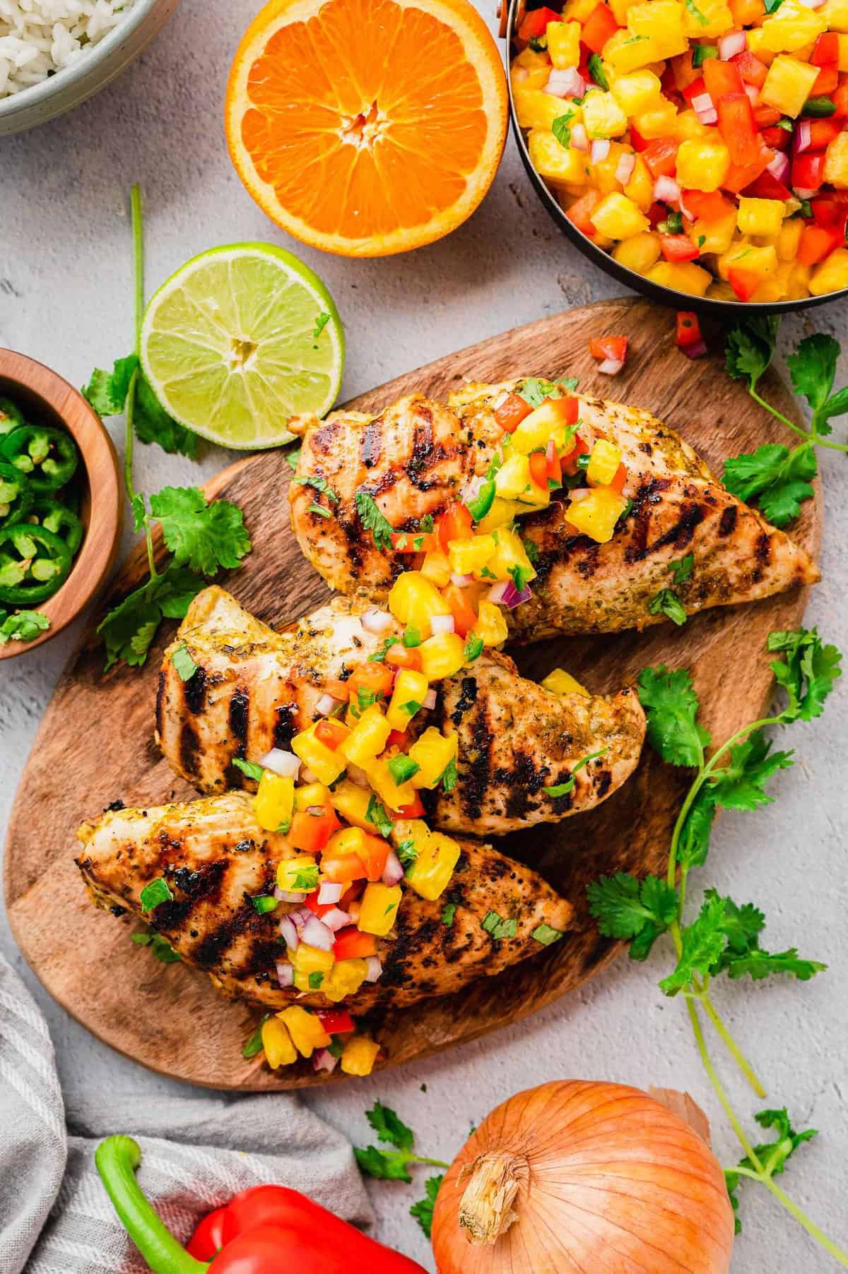 Hawaiian BBQ Grilled chicken - GF
