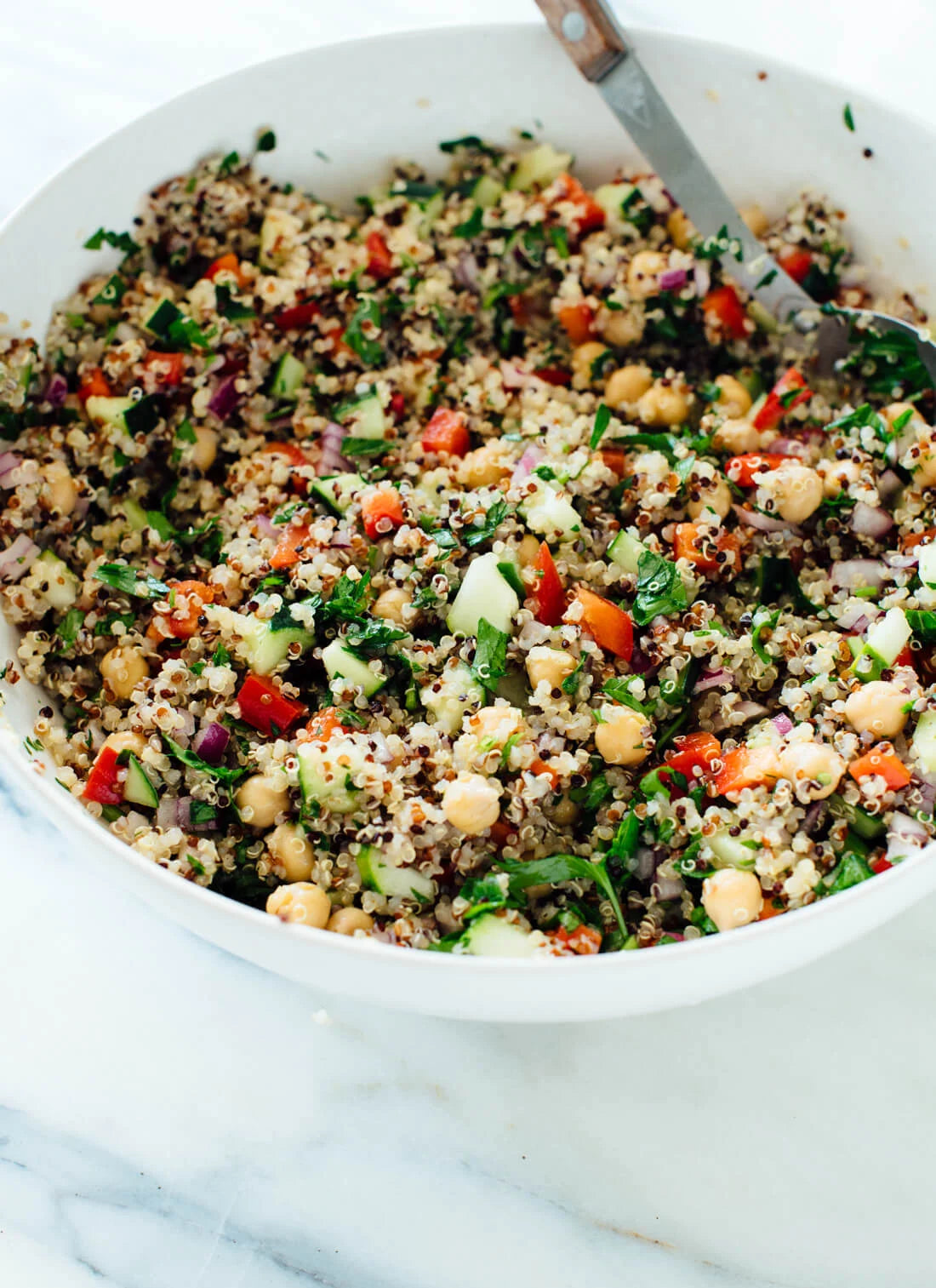 Quinoa Chickpea Salad - GF
