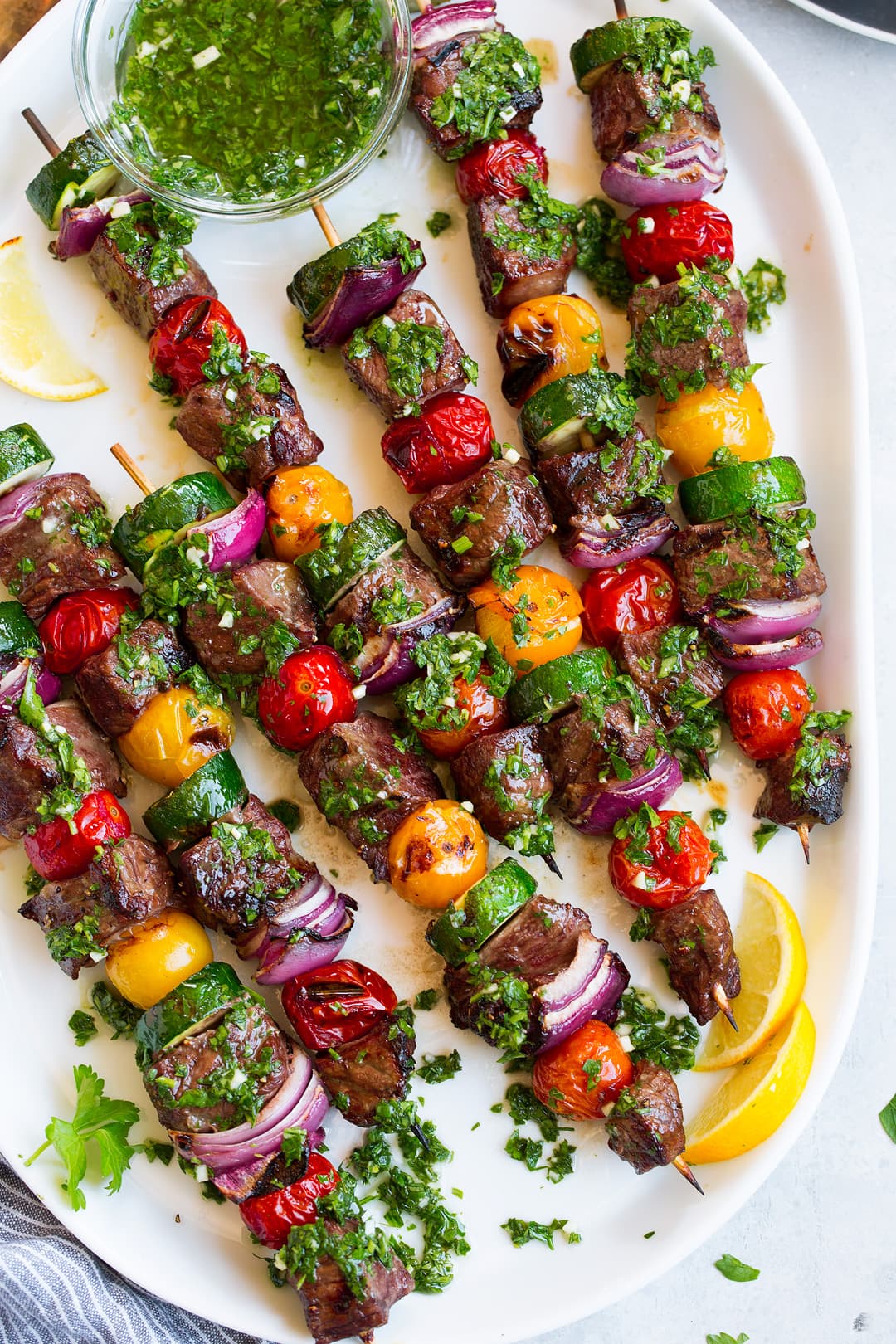 Chimichuri Steak Skewers