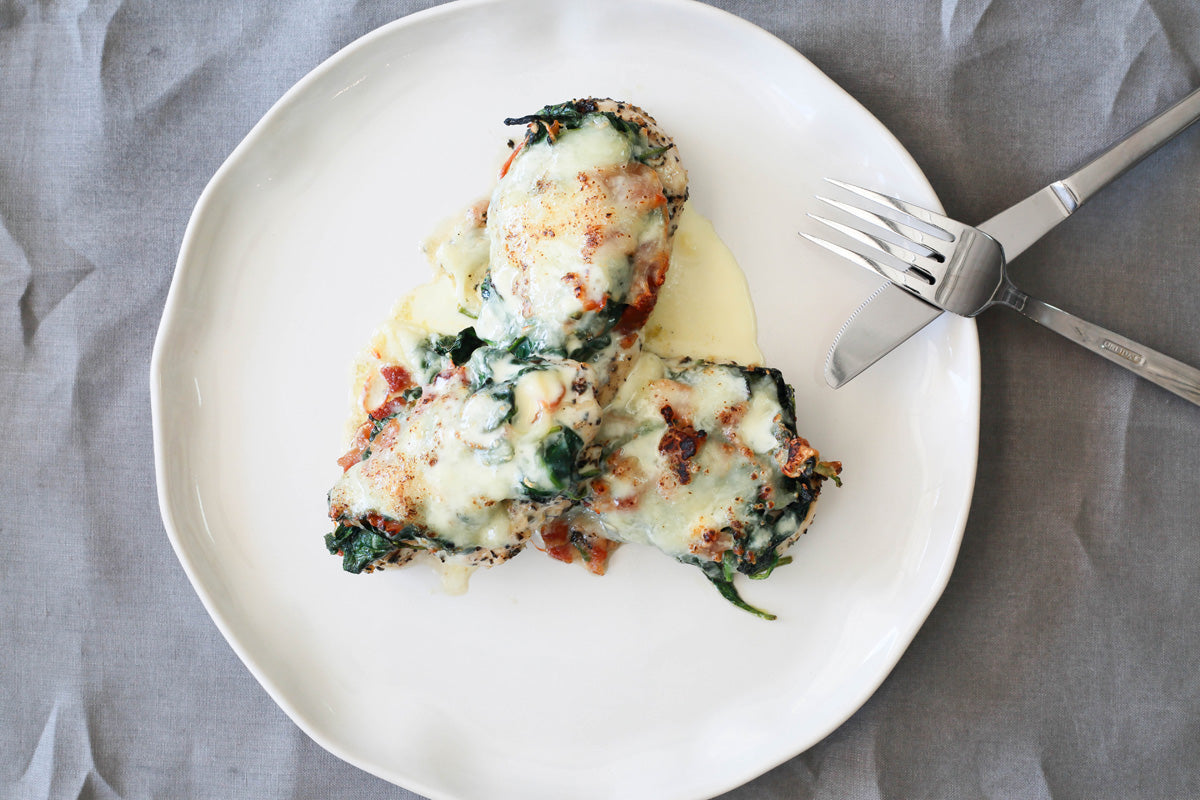 Chicken Rockefeller