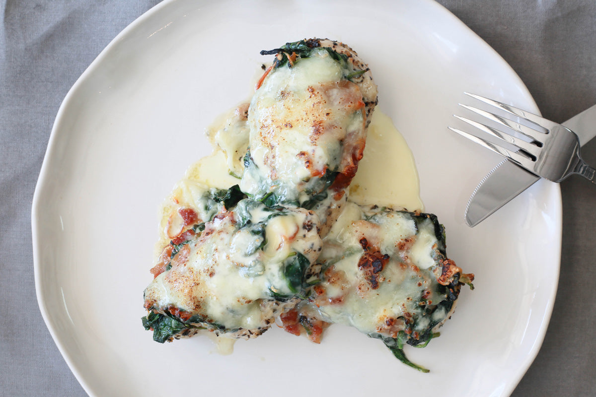 Chicken Rockefeller